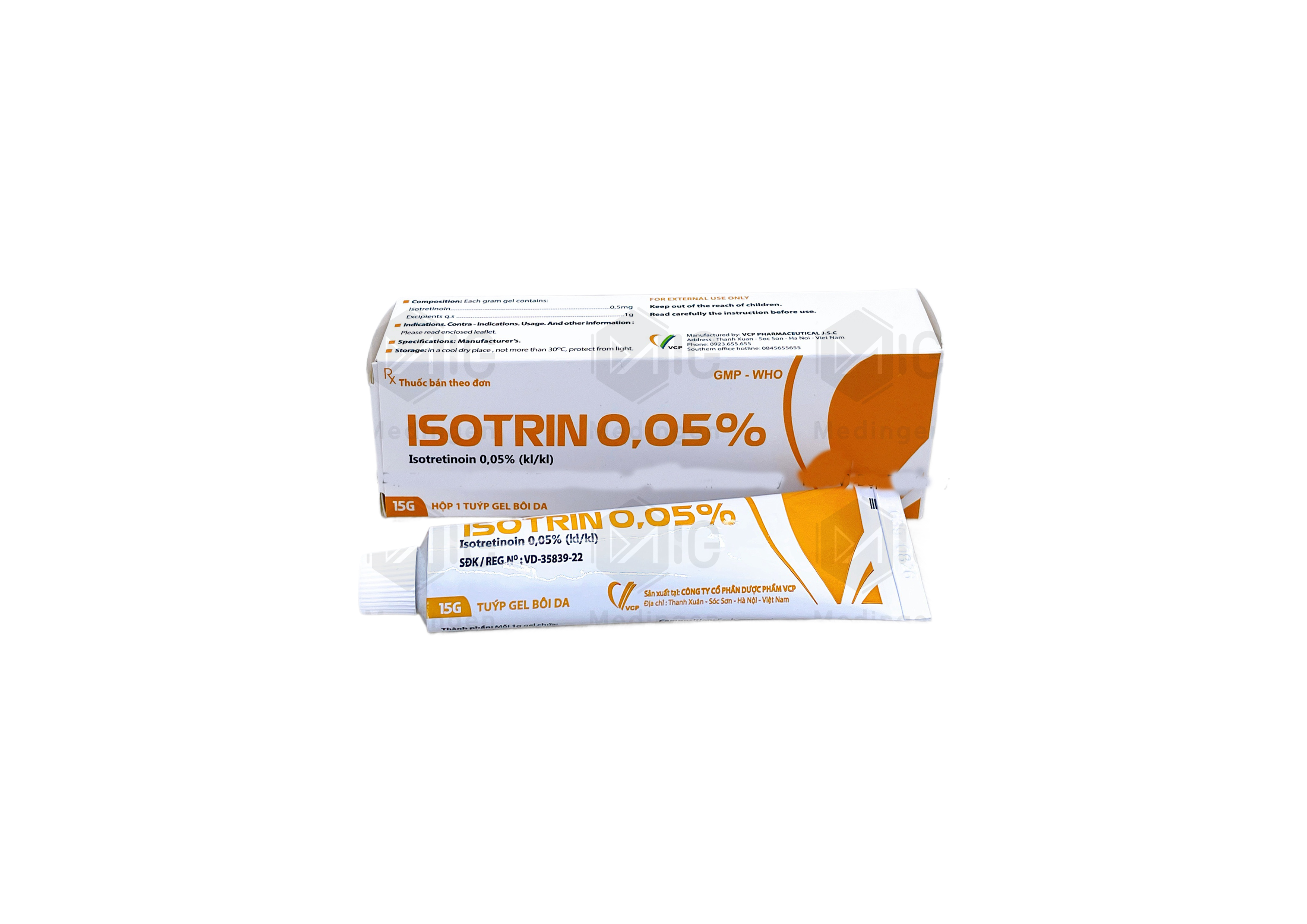 ISOTRIN 15G GEL